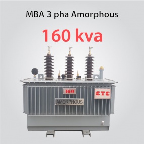 Máy biến áp 3 pha Amorphous 160kva - Máy Biến áp CTC - Công Ty CP Thiết Bị Điện Và Chế Tạo Biến Thế Hà Nội